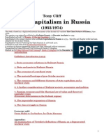 Tony Cliff State Capitalism in Russia (1955-1974)