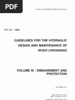 Guidelines For The Hydraulic Design and Maintenance of River Crossings