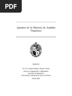 Apuntes Analisis Numerico PDF