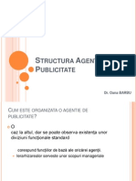 Structura Agentiei de Publicitate