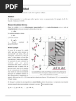 Proporcionalidad