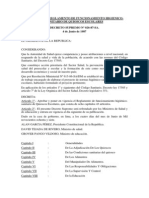 Reglamento de Funcionamiento Higienico Sanitario de Quioscos Escolares. José Antonio Peñafiel Vásquez. Licenciado en Educación en Industrias Alimentarias