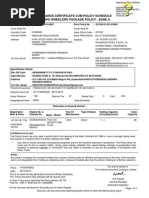 Motorised-Two Wheelers Package Policy - Zone A Motor Insurance Certificate Cum Policy Schedule