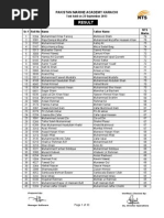 NTS Test Result Held On 22 Sep 2013