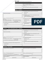 Duty of Care Waste Transfer Note For UK