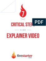 7 Critical Steps To Creating An Explainer Video