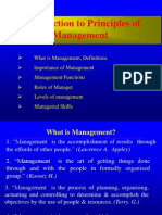 Nature & Function of Mgmt.