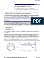 Tolerances and Fits