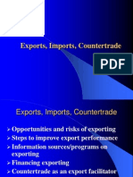 Export Import and Countertrade