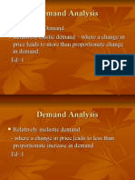 Demand Analysis - MANAGERIAL ECONOMICS MBA I YEAR