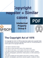 Copyright Napster + Similar Cases