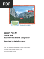 Lesson Plan #1: Grade: 2nd Social Studies Strand: Geography