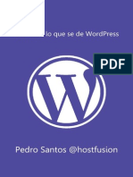 Casi Todo Lo Que Se de WordPress