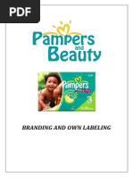 Pampers Marketing Sample