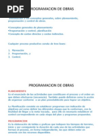 Programacion de Obras