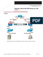 CCNASv1.1 Chp08 Lab A Site2Site VPN Instructor