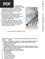 Shell Roof and Membrane Structures1