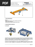 23.03 Descrição Técnica PONTES COM TALHA DR