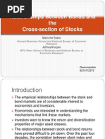 Comovement and Predictability Relationships Between Bonds and The Cross-Section of Stocks