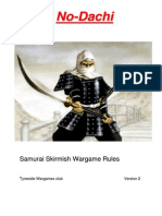 No-Dachi Samurai Skirmish Rules