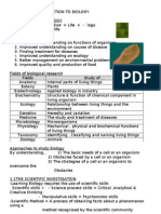 Chapter 1: Introduction To Biology 1.1the Study of Biology