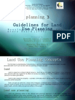 Land Use Planning / BSARCH 5-2D / 0910