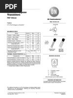 2N3906 General Purpose Transistors: PNP Silicon