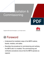 OMB211130 MBTS GSM V100R003 Installation and Commissioning ISSUE 1.00