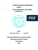 Makalah Mata Kuliah Struktur Kayu: "Wood-Based Composites and Panel Products"