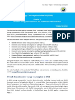 Domestic Energy Factsheet