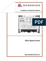 Woodward 2301A Speed Control Technical Manual 82020 Rev C