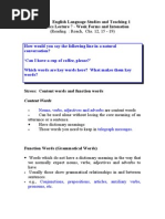 PE3011 English Language Studies and Teaching 1 Phonetics Lecture 7