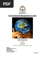 India Environmental Management Report January 2012