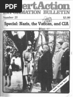 Covert Action Information Bulletin N°25 (Winter 1986) .Special: Nazis, The Vatican and CIA.