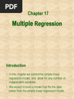 Ch18 Multiple Regression