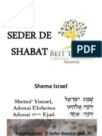 Seder de Shabat