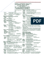 KTP General Conference 2014 Programme