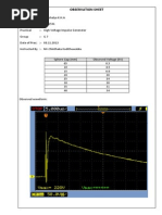 Impulse Generator Practical Course Work