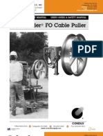 Condux Fiber Optic Cable Puller