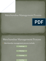 Merchandise Management Process