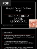 Hernias de Pared Abdominal