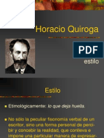 Horacio Quiroga - Estilo