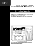 Roland GR-20 Manual