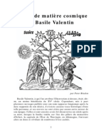 Bindon, Peter - L'Arbre de Matière Cosmique de Basile Valentin