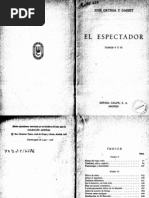 Ortega - El Espectador (Tomo V) - Vitalidad, Alma, Espíritu PDF