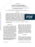 Chronic Mucocutaneous Candidiasis Report of Three Cases With Different Phenotypes