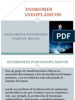 Sindromes Paraneoplásicos