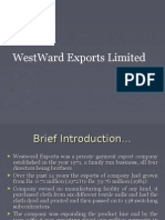 Westward Exports Case Study