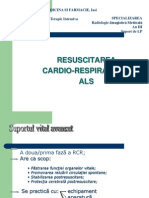 Resuscitarea Cardio-Respiratorie ALS