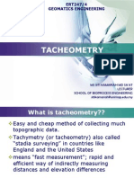 TACHEOMETRY